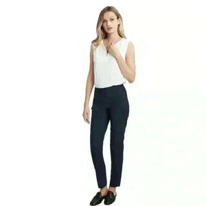 Elie Tahari “Jillian” Straight Leg Pant In Navy Yard Size 16 EUC!